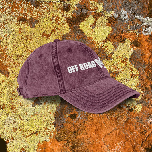 Off Road N Brew Vintage Embroidered Cap