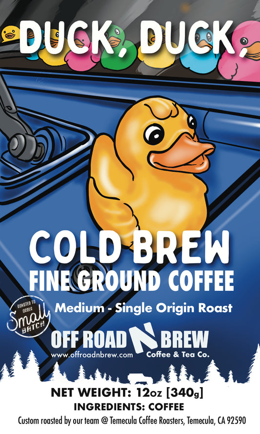 Duck, Duck, Cold Brew Coffee - Medium Single Origin Roast
