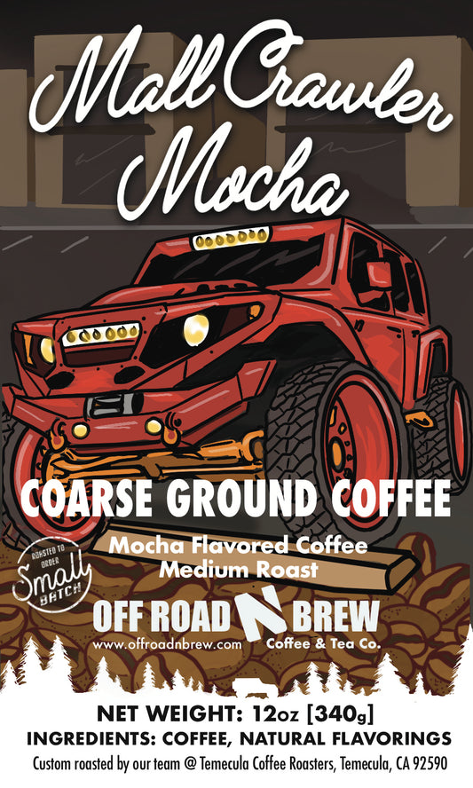 Mall Crawler Mocha - Medium Roast, Mocha Flavored Coffee