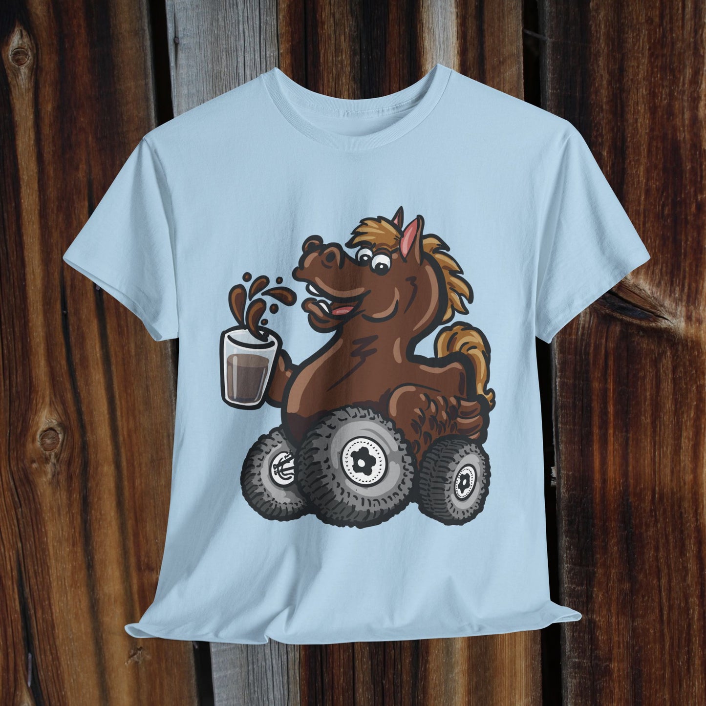 Buck, Buck, Bronco, Coffee T-shirt