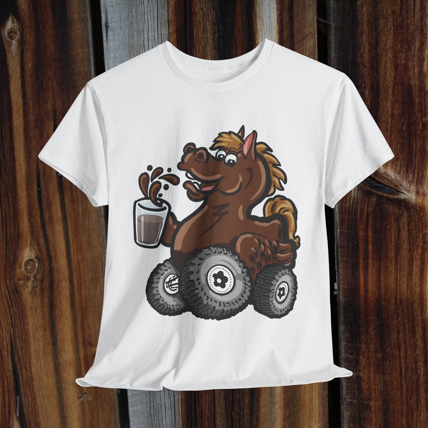 Buck, Buck, Bronco, Coffee T-shirt