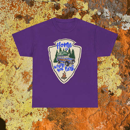Home Where You Park Unisex Heavy Cotton Tee
