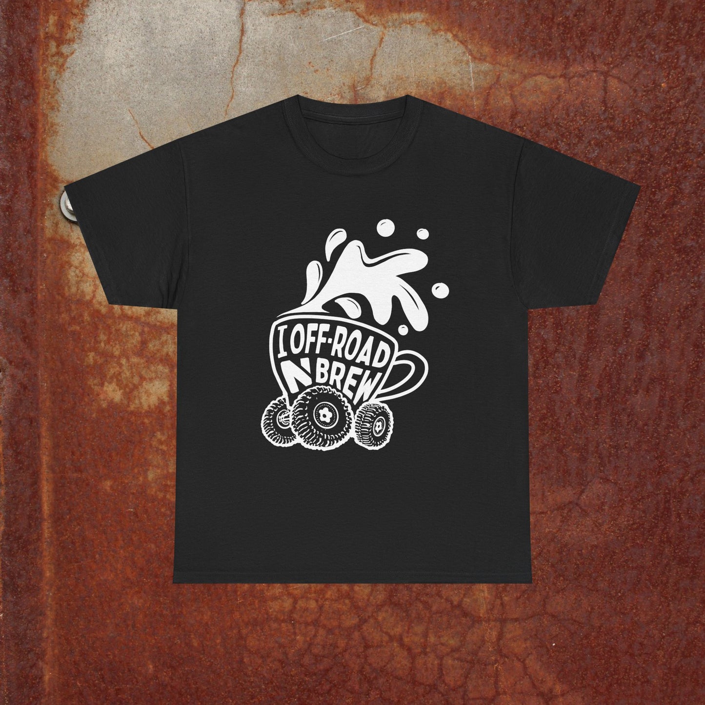 I Off-Road N Brew Tee | Unisex Heavy Tee