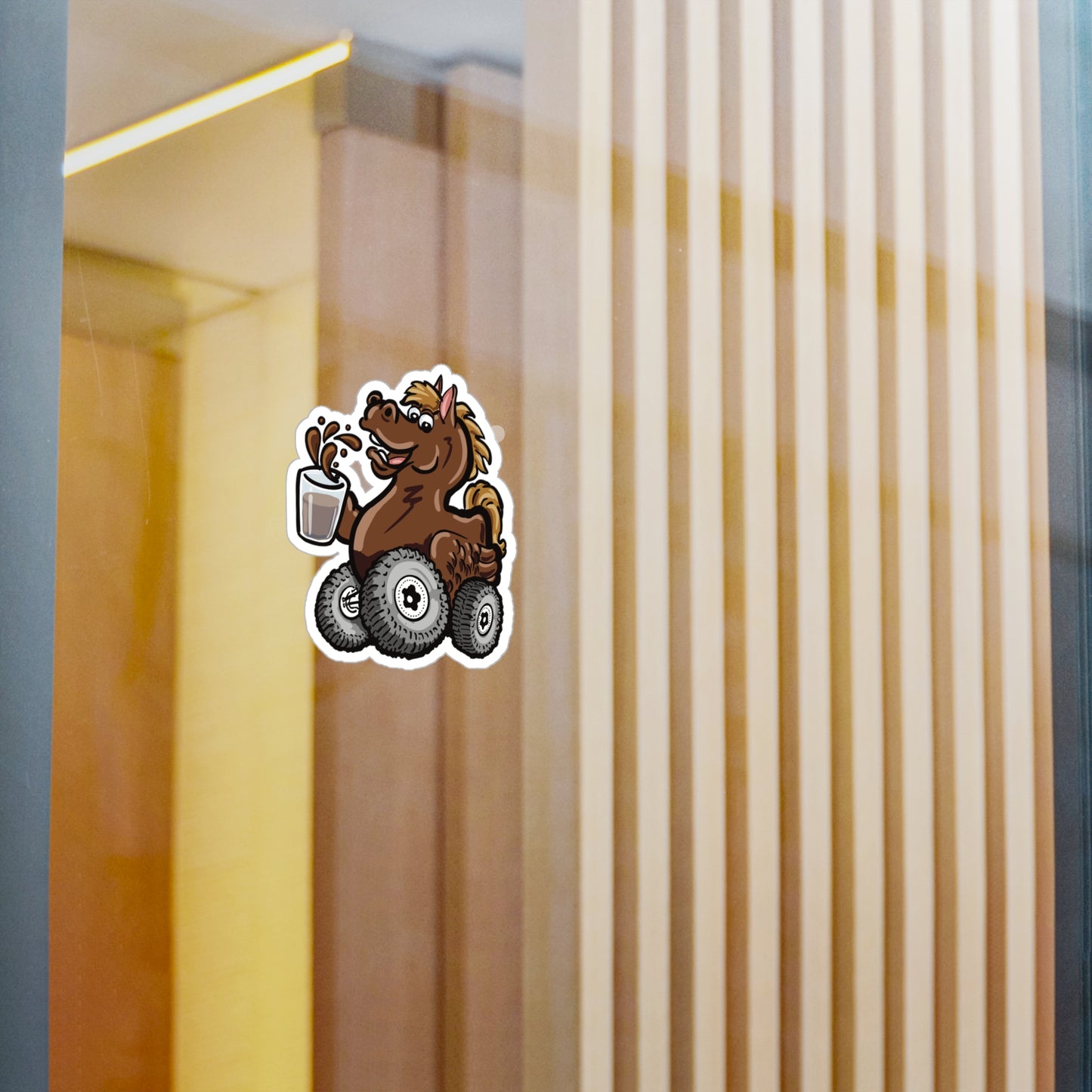 Buck, Buck, Bronco Sticker