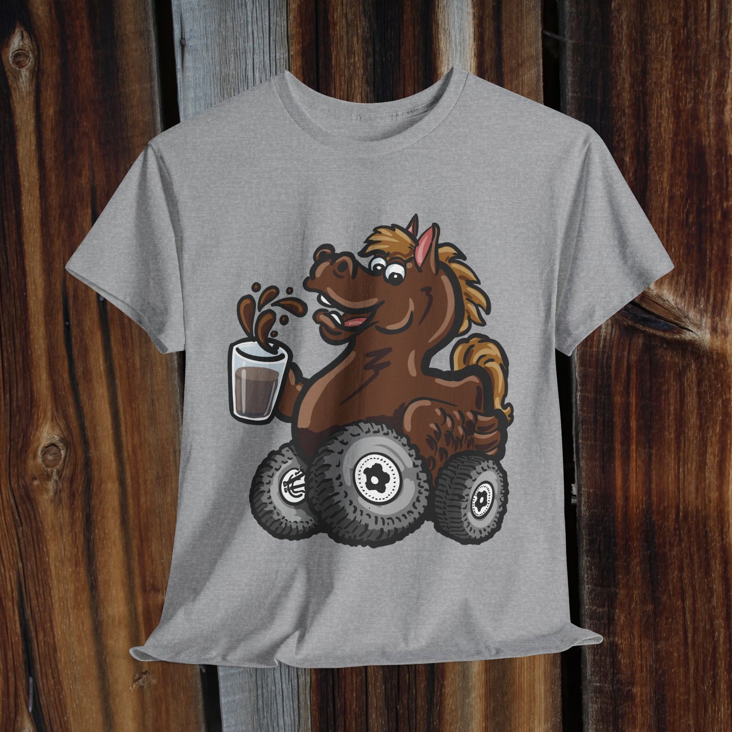 Buck, Buck, Bronco, Coffee T-shirt
