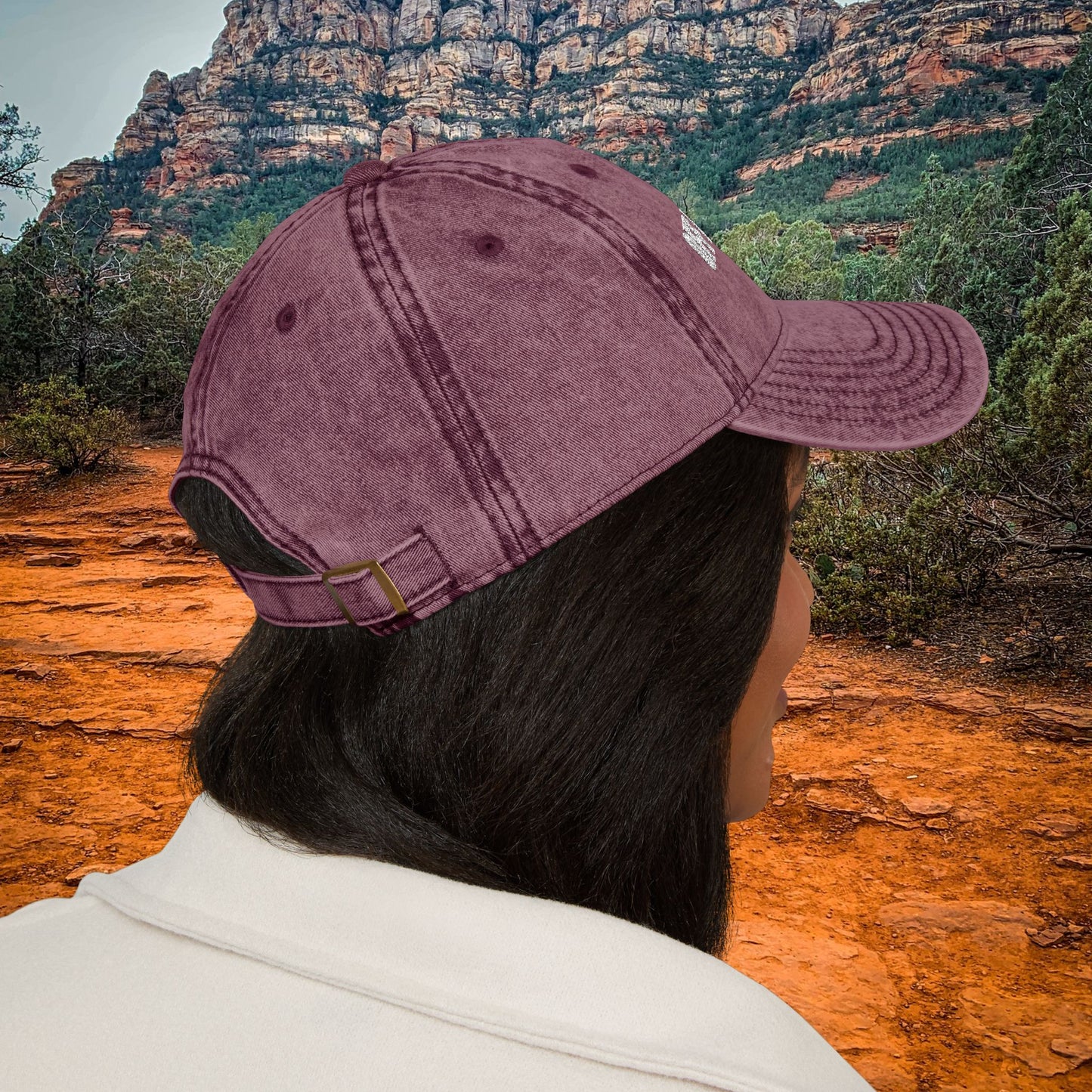 Off Road N Brew Vintage Embroidered Cap