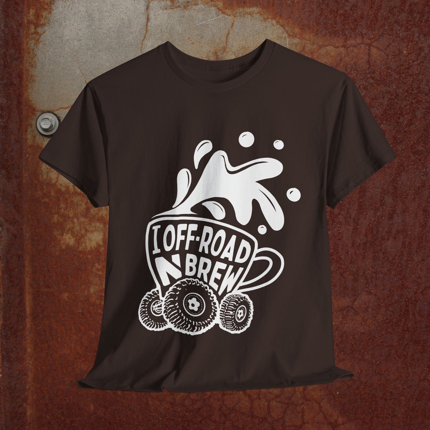 I Off-Road N Brew Tee | Unisex Heavy Tee