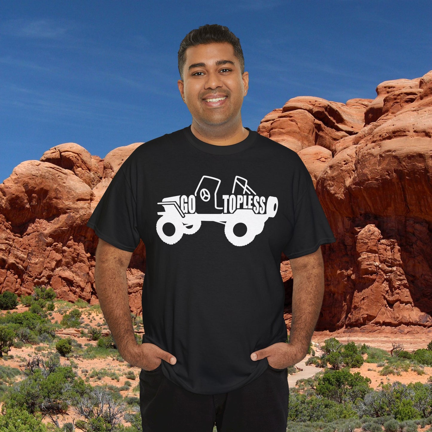 GO TOPLESS Adventure Tee
