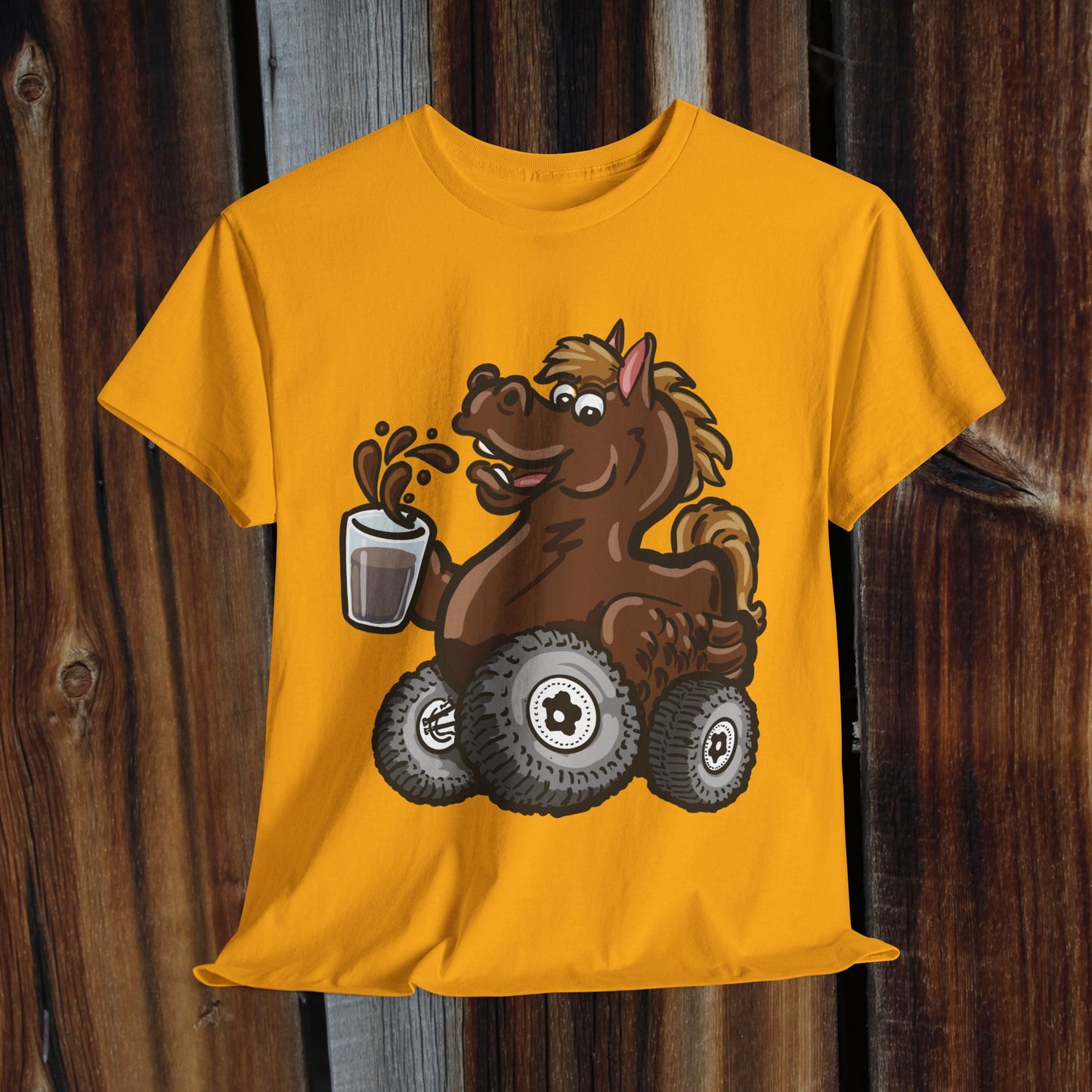 Buck, Buck, Bronco, Coffee T-shirt