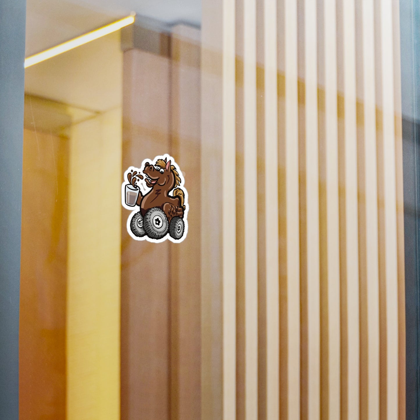 Buck, Buck, Bronco Sticker