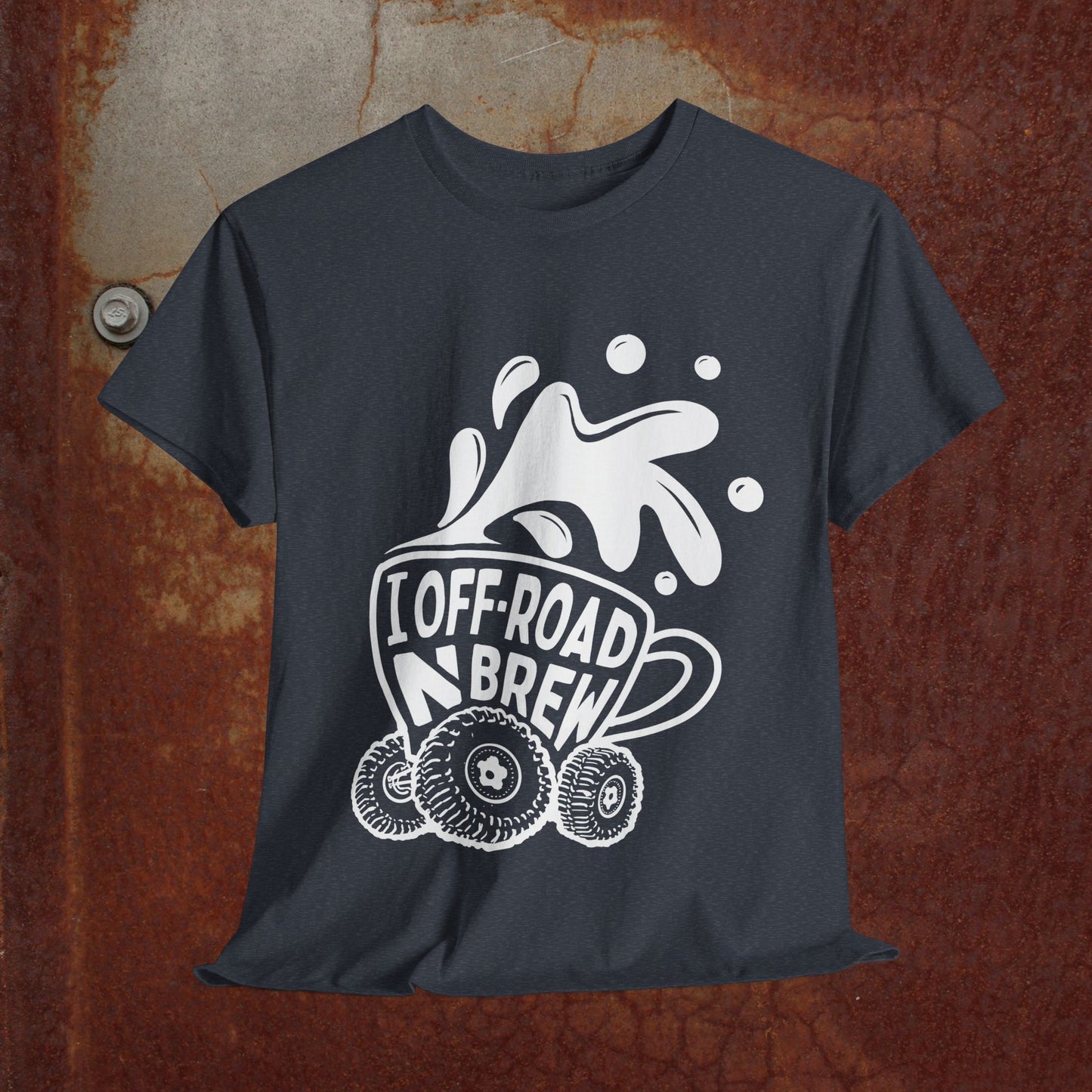 I Off-Road N Brew Tee | Unisex Heavy Tee