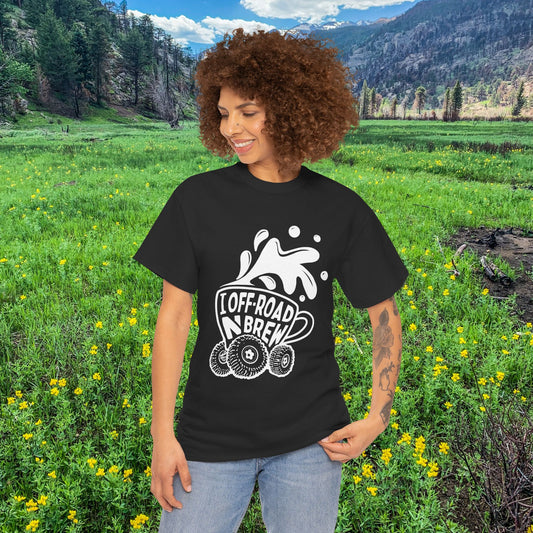 I Off-Road N Brew Tee | Unisex Heavy Tee