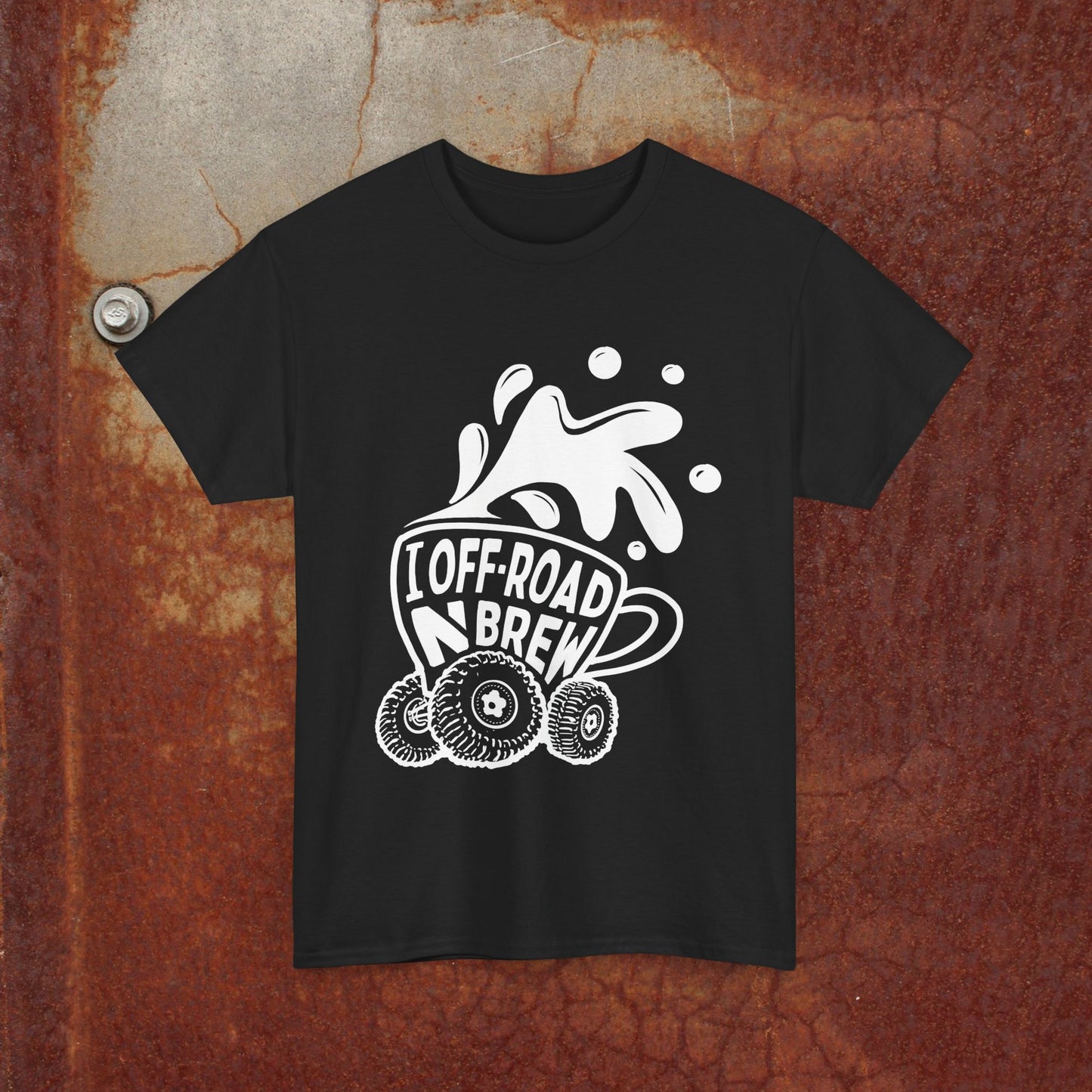 I Off-Road N Brew Tee | Unisex Heavy Tee