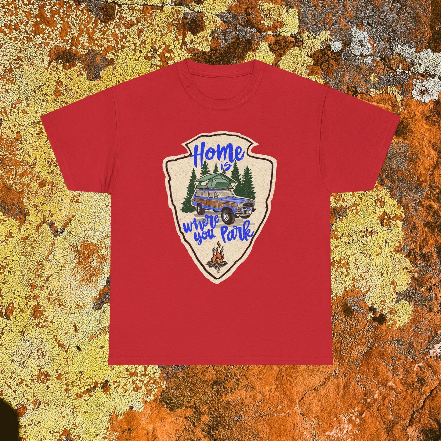 Home Where You Park Unisex Heavy Cotton Tee