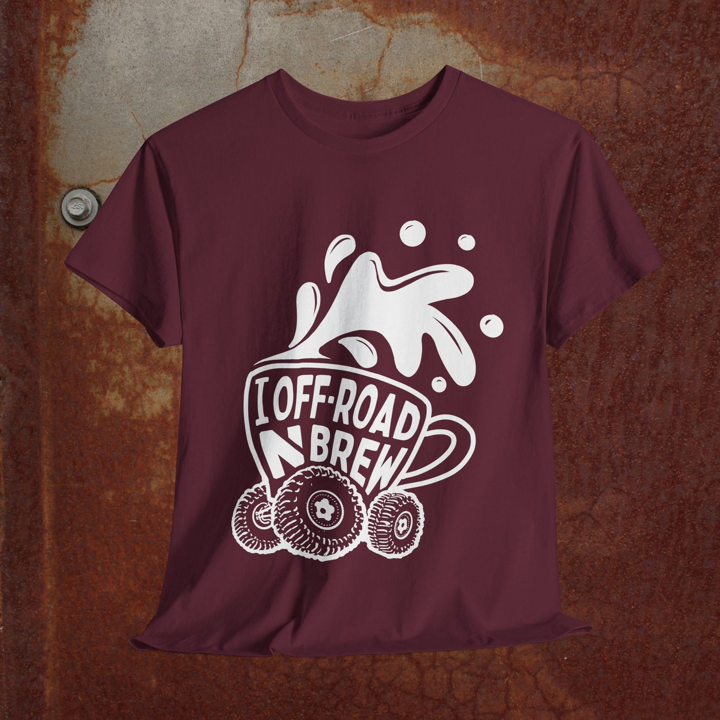 I Off-Road N Brew Tee | Unisex Heavy Tee