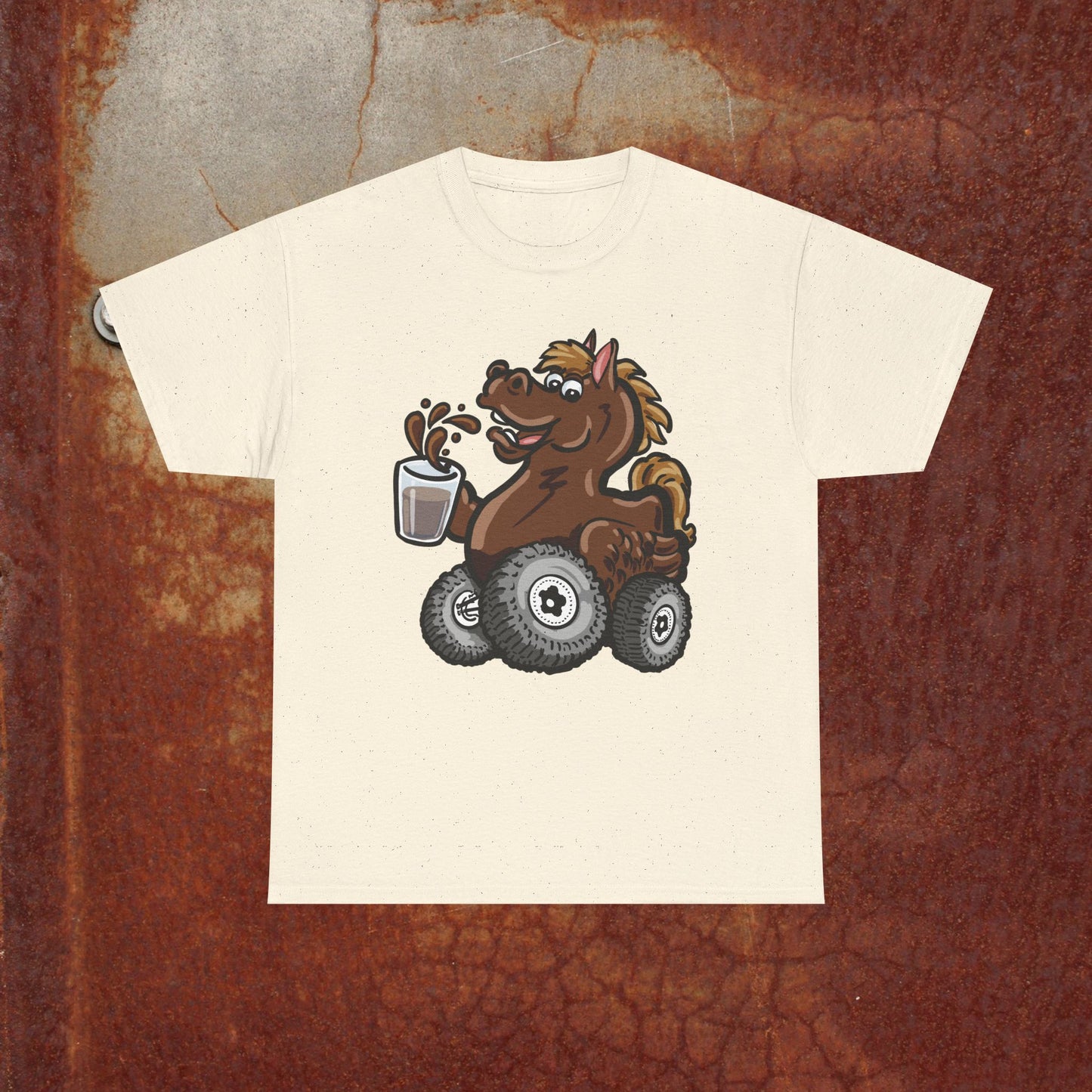 Buck, Buck, Bronco, Coffee T-shirt