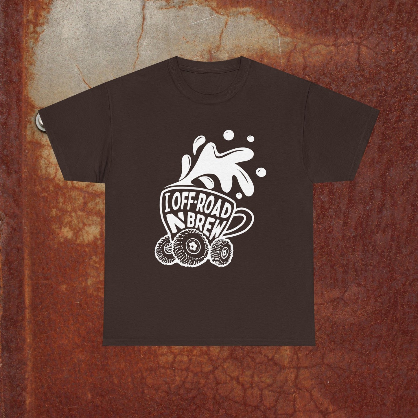 I Off-Road N Brew Tee | Unisex Heavy Tee