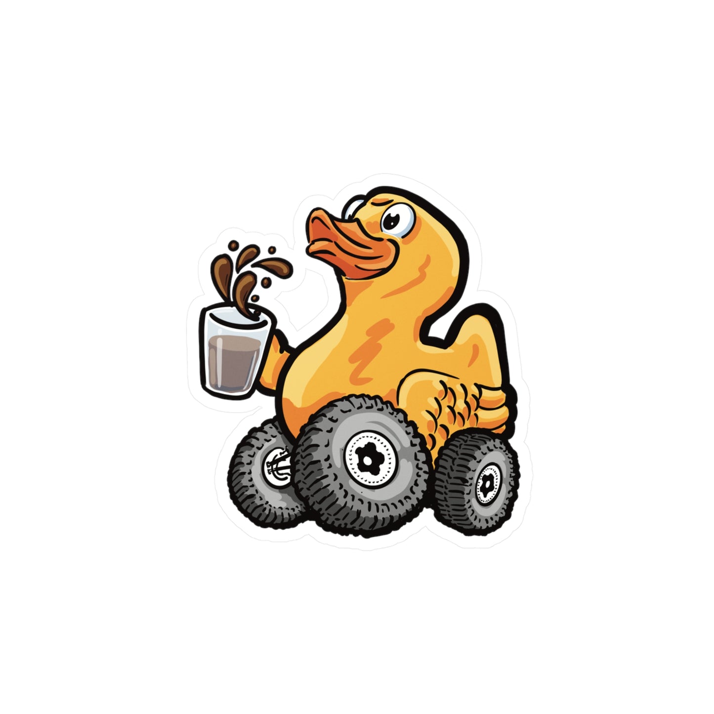 Duck Duck Brew Vinyl Decals