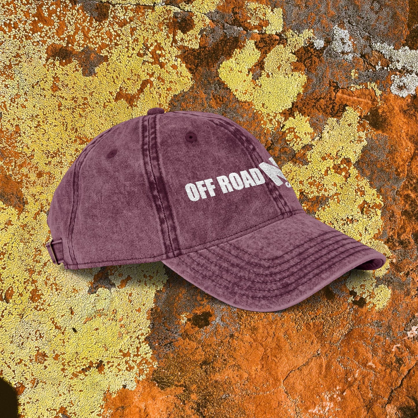 Off Road N Brew Vintage Embroidered Cap