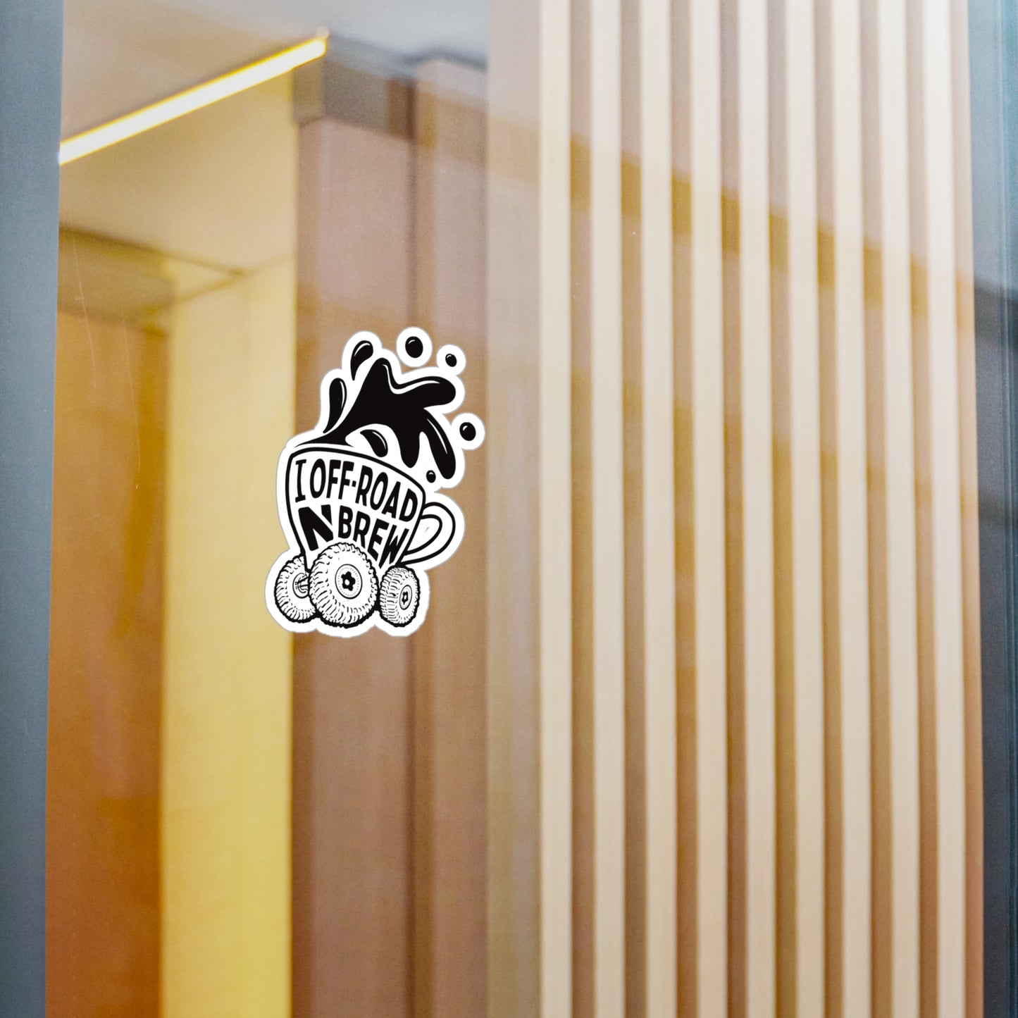 I Off-Road N Brew Vinyl Decal