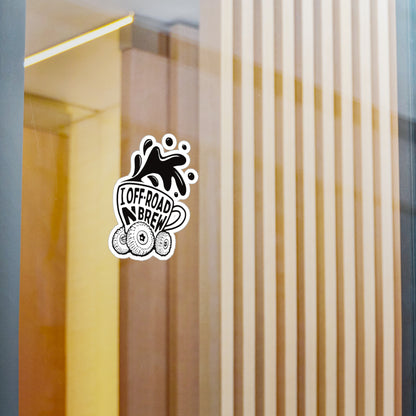 I Off-Road N Brew Vinyl Decal
