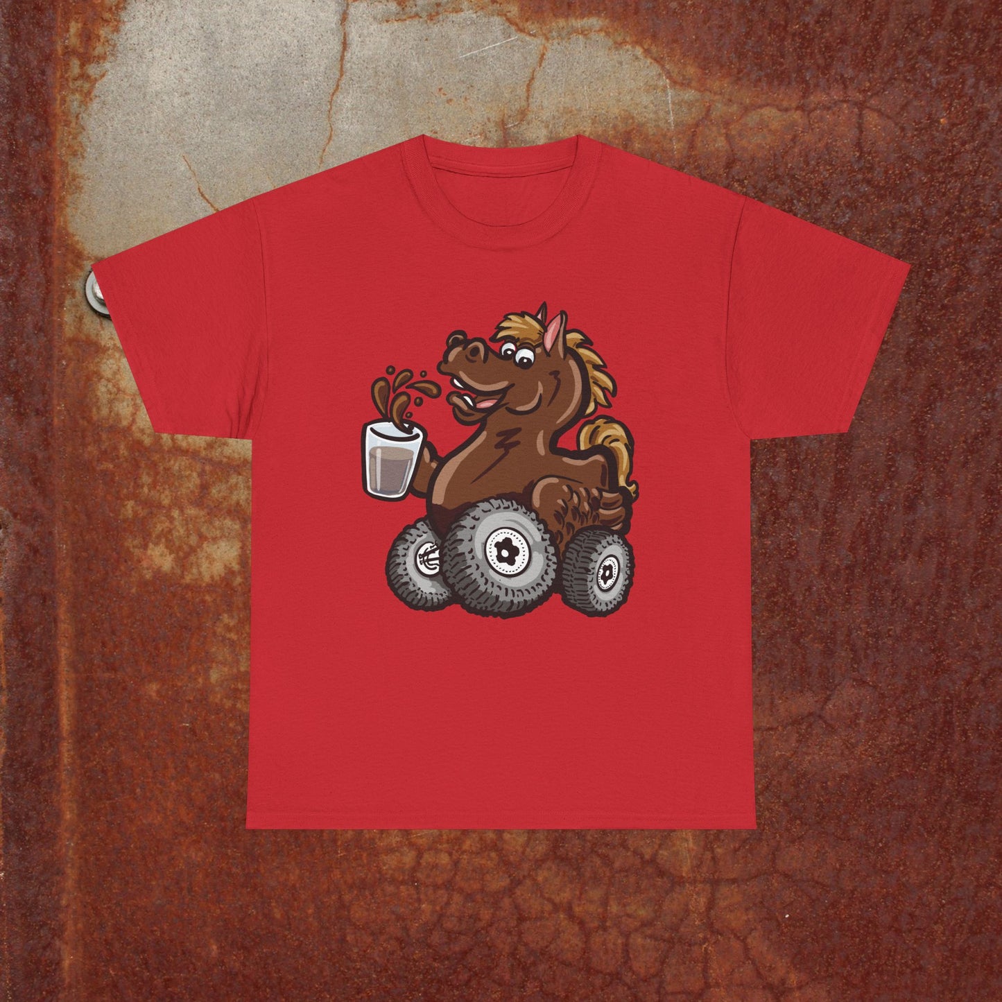 Buck, Buck, Bronco, Coffee T-shirt