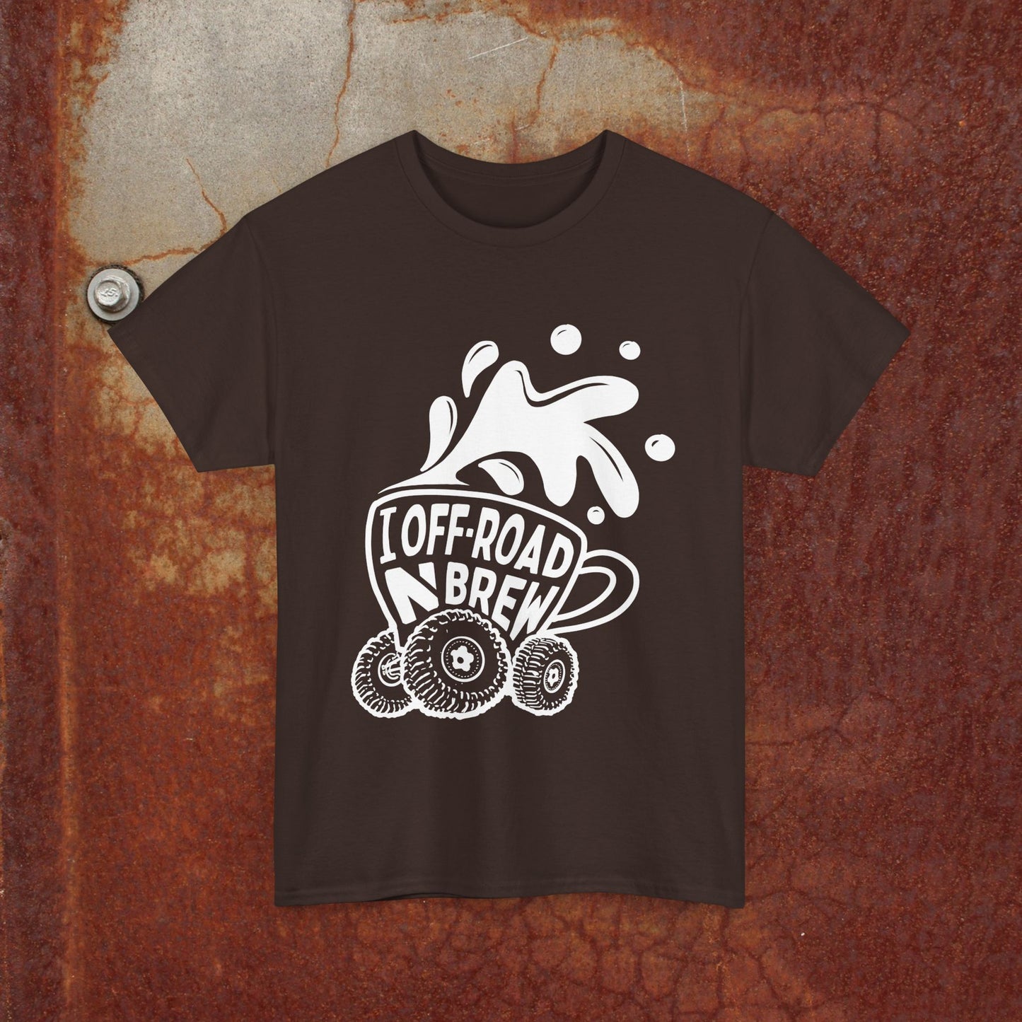 I Off-Road N Brew Tee | Unisex Heavy Tee