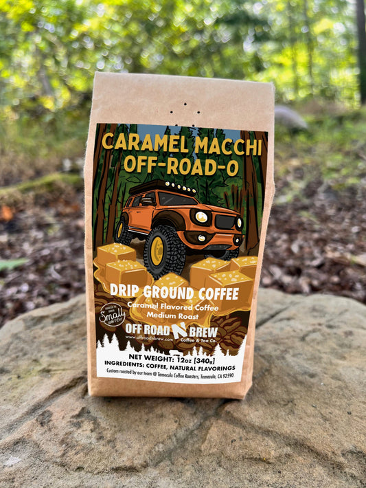 Caramel Macchi Off-Road-O - Medium Roast, Carmel Flavored Coffee