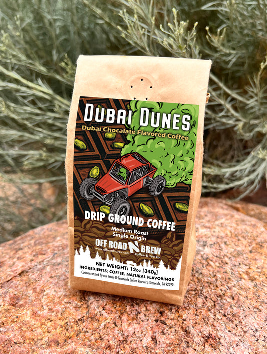Dubai Dunes Coffee - Medium Roast - Dubai Chocolate Flavored Coffee